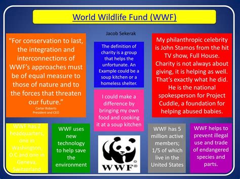 is the world wildlife fund a good charity|WWF .